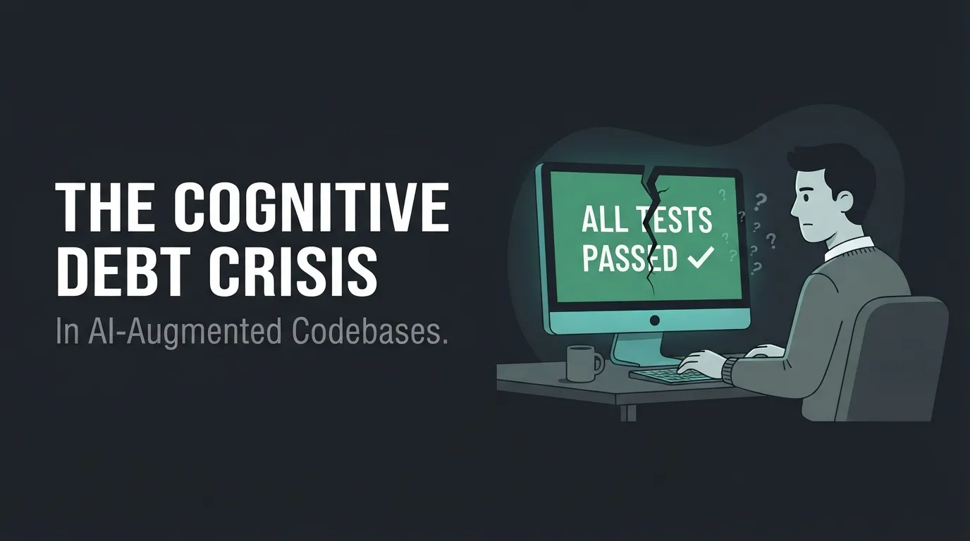 The Cognitive Debt Crisis in AI-Augmented Codebases