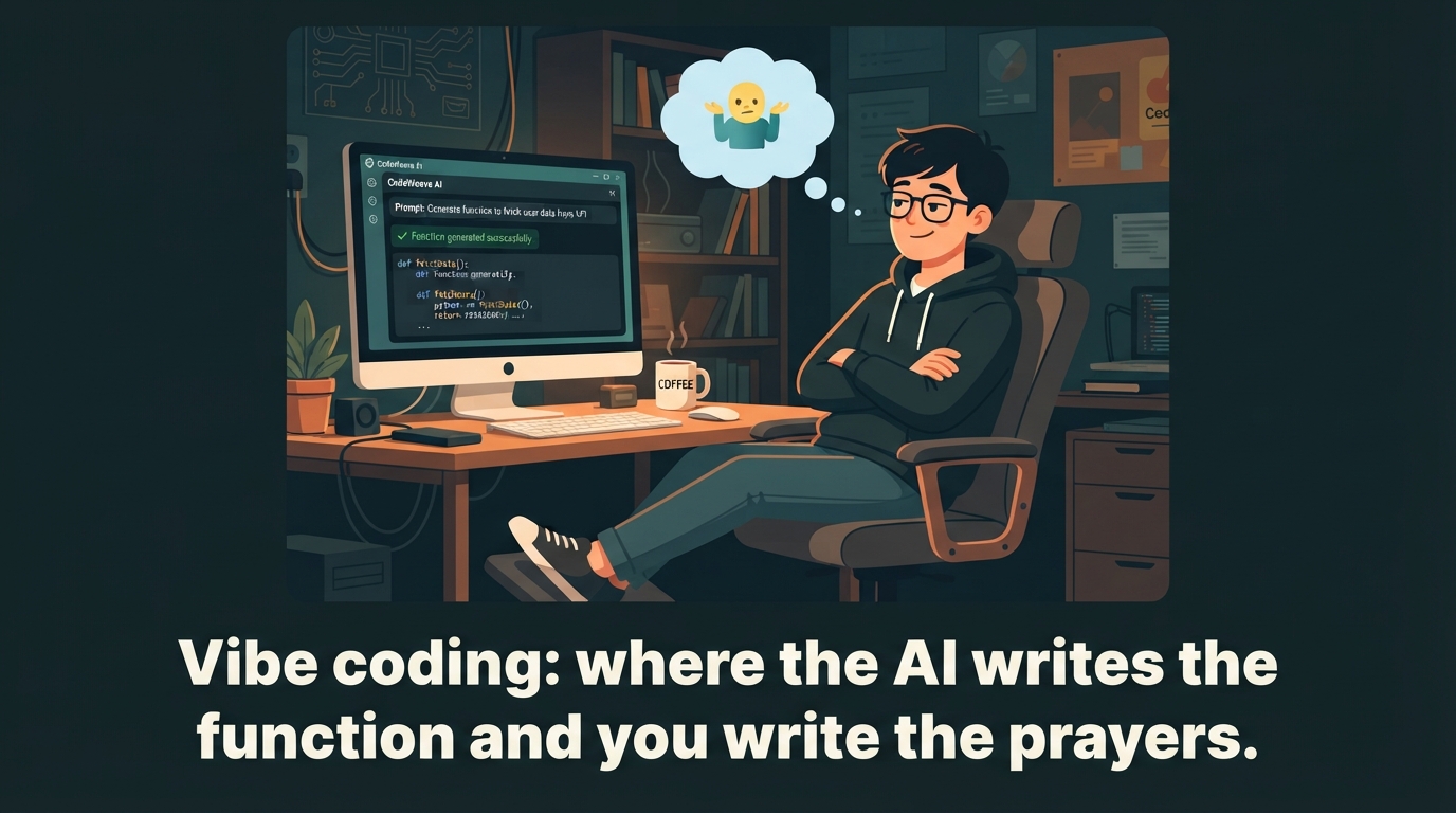 Vibe coding illustration
